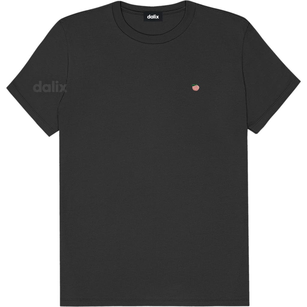 Dalix Womens Lil Peach Jersey Tee In Gray