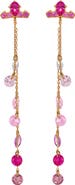 Girls Crew Disney Aurora Crown Drop Earrings