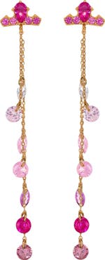 Girls Crew Disney Aurora Crown Drop Earrings