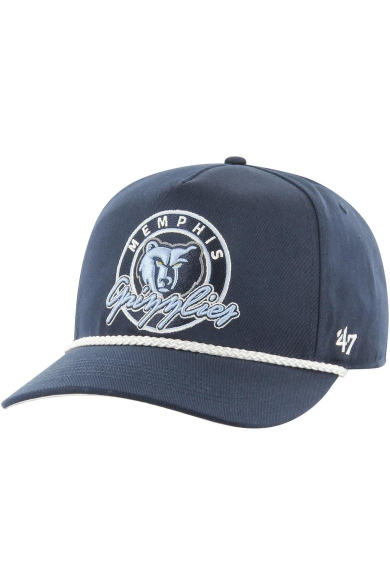 Men's '47 Navy Memphis Grizzlies Ring Tone Hitch Snapback, Main, color, Navy