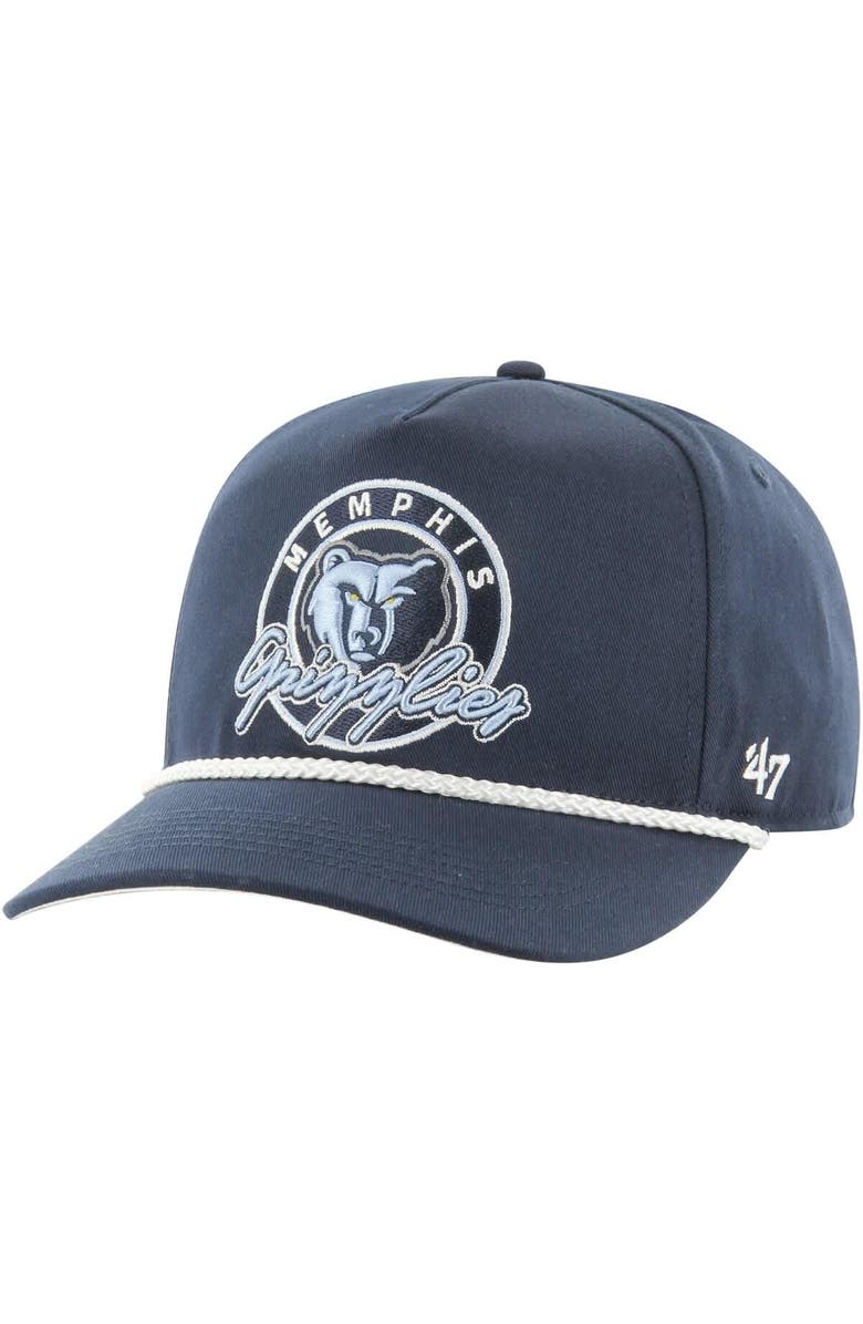 '47 Men's '47 Navy Memphis Grizzlies Ring Tone Hitch Snapback, Main, color, Navy