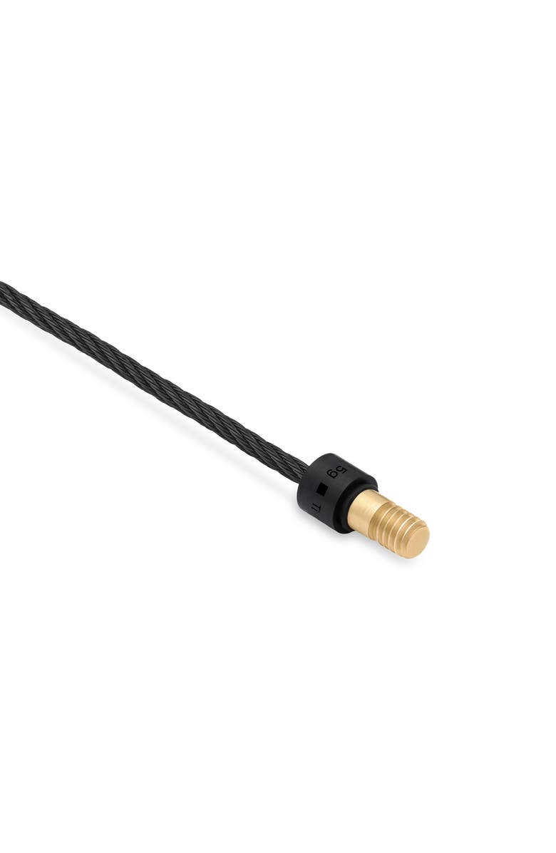 le gramme Men's 5G Punched Cable Bracelet, Alternate, color, 
