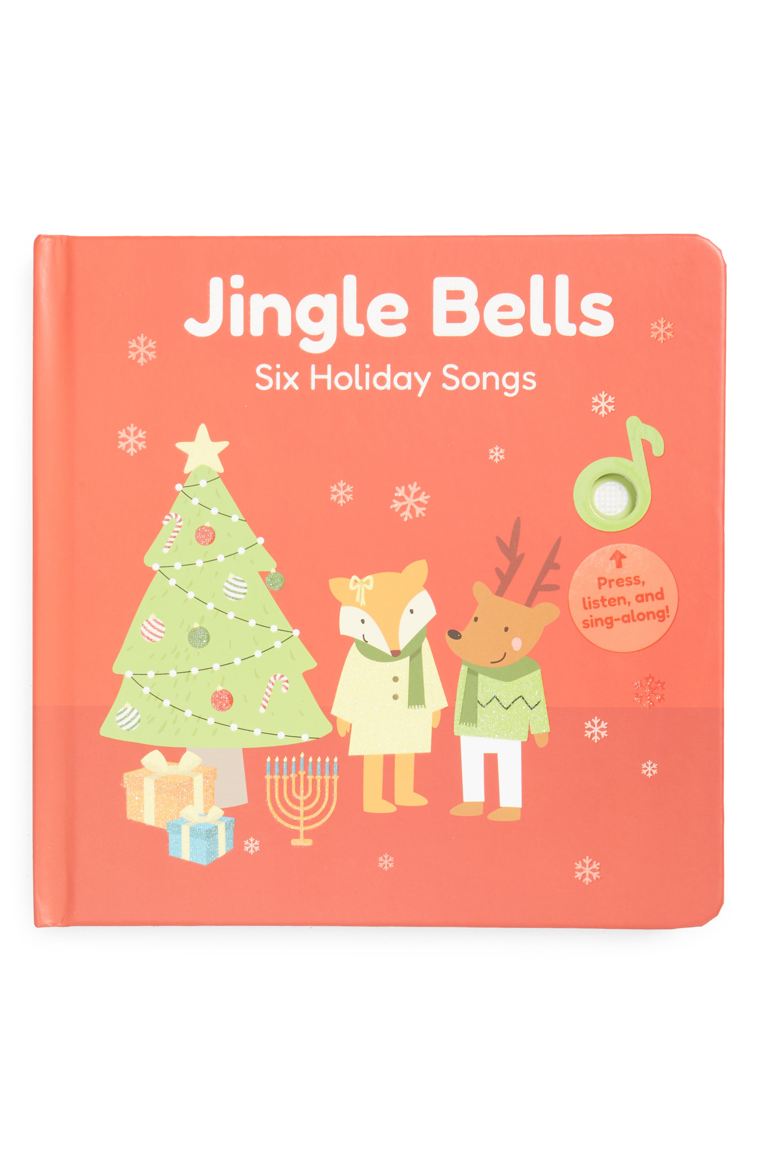CALIS BOOKS 'Jingle Bell Six Holiday Songs' Book in Red 