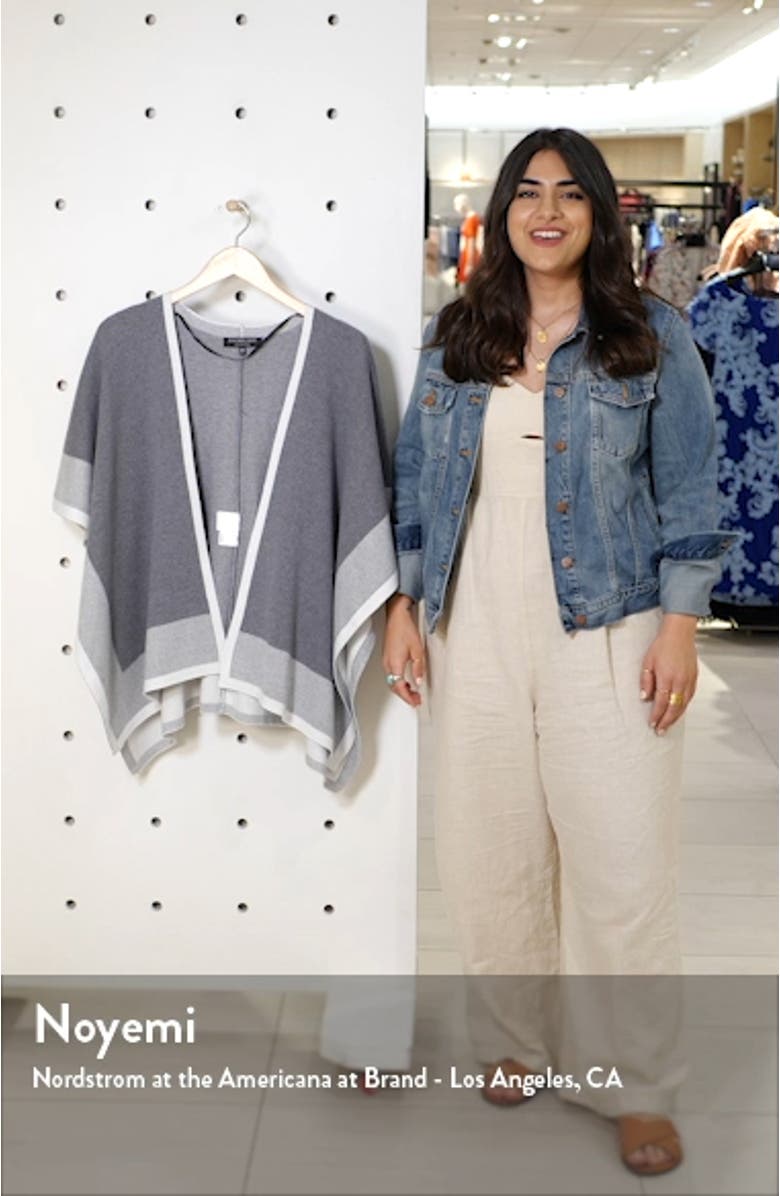 Poncho Cardigan, sales video thumbnail