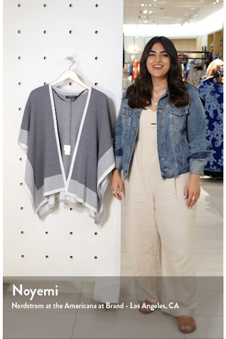 Poncho Cardigan video