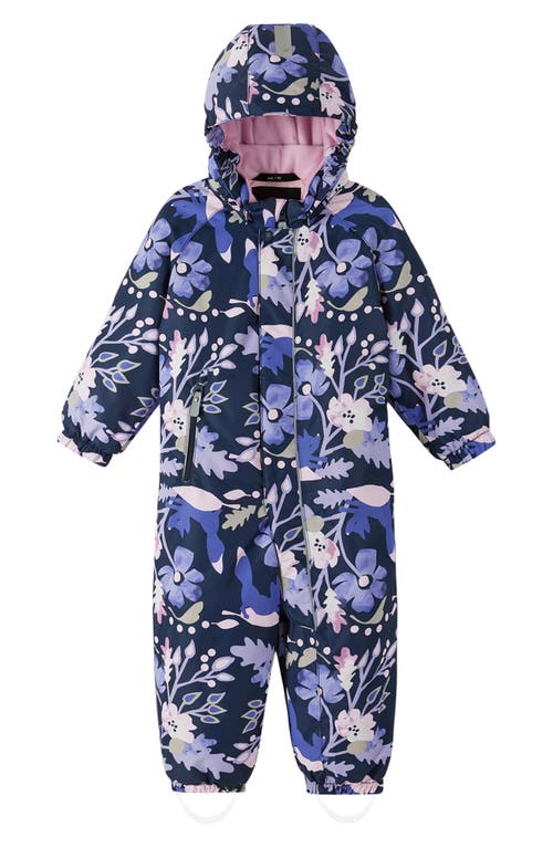 Reima tec Puhuri Waterproof & Windproof Insulated Hooded Recycled Polyester Snowsuit in Navy 