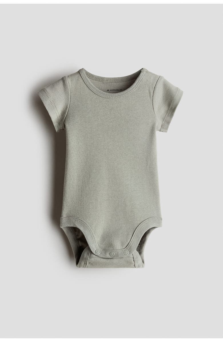 H&M 2-piece Linen And Cotton Set, Alternate, color, Beige/Green Striped