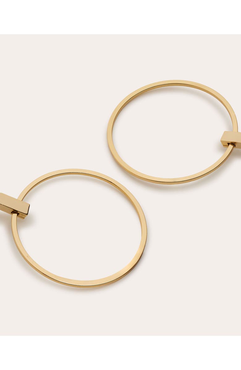 Ramy Brook Margy Hoop Earrings, Alternate, color, Gold