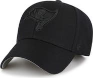'47 Men's '47 Black Tampa Bay Buccaneers Tonal MVP Adjustable Hat