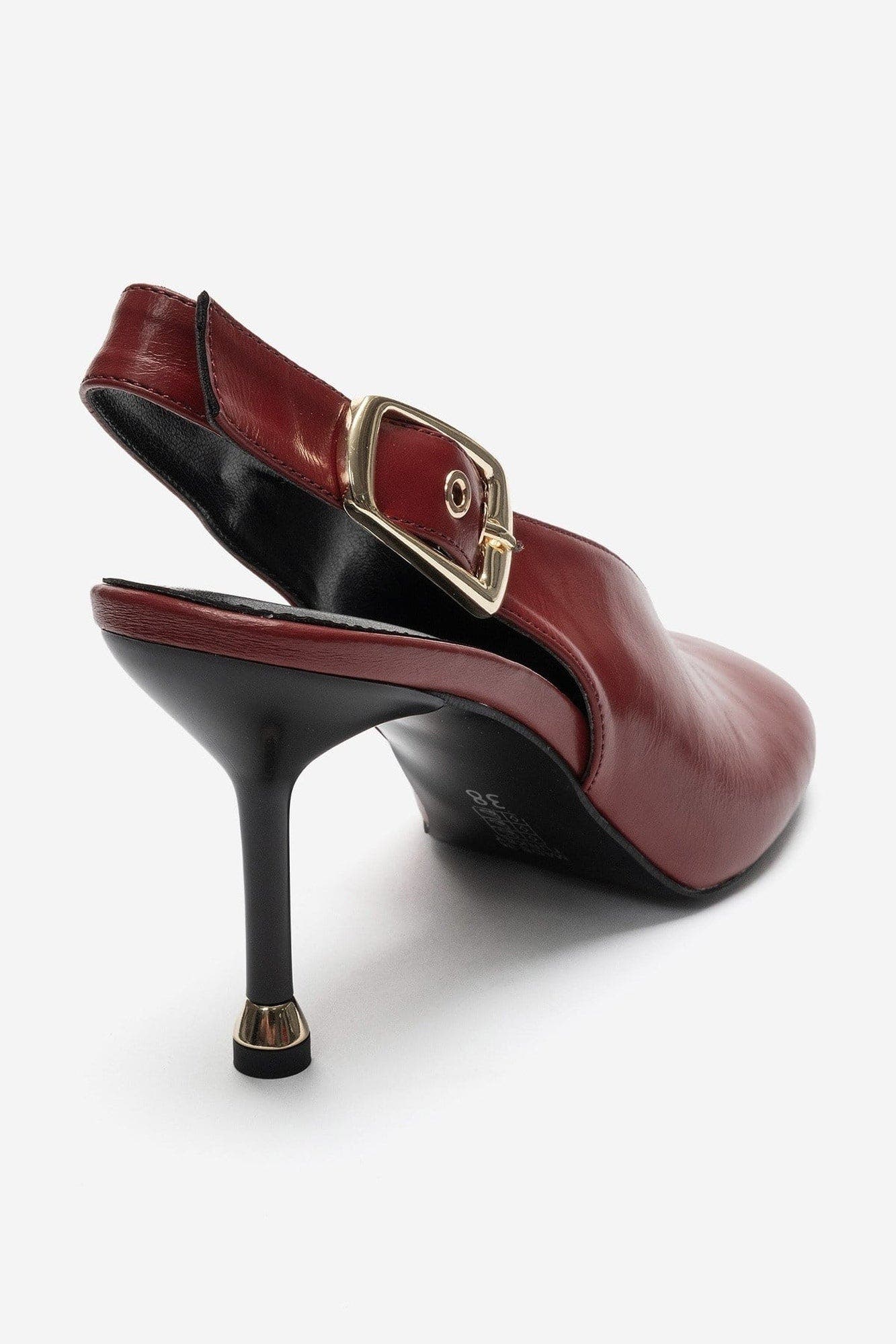 Flaris Slingback Stiletto Pump, Alternate, color, Red