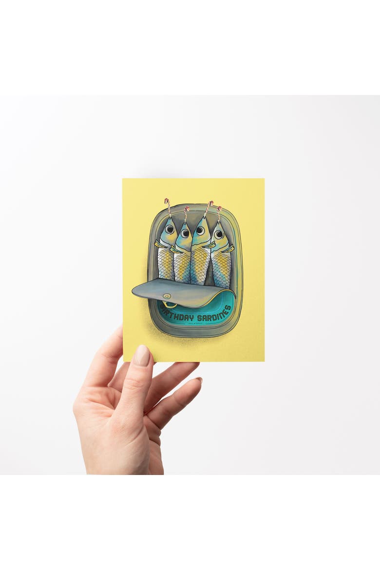 Birthday Assorted Greeting Card Pack (3ct) "Captain, Lighthouse, Sardines", Alternate, color, Multi-Pack