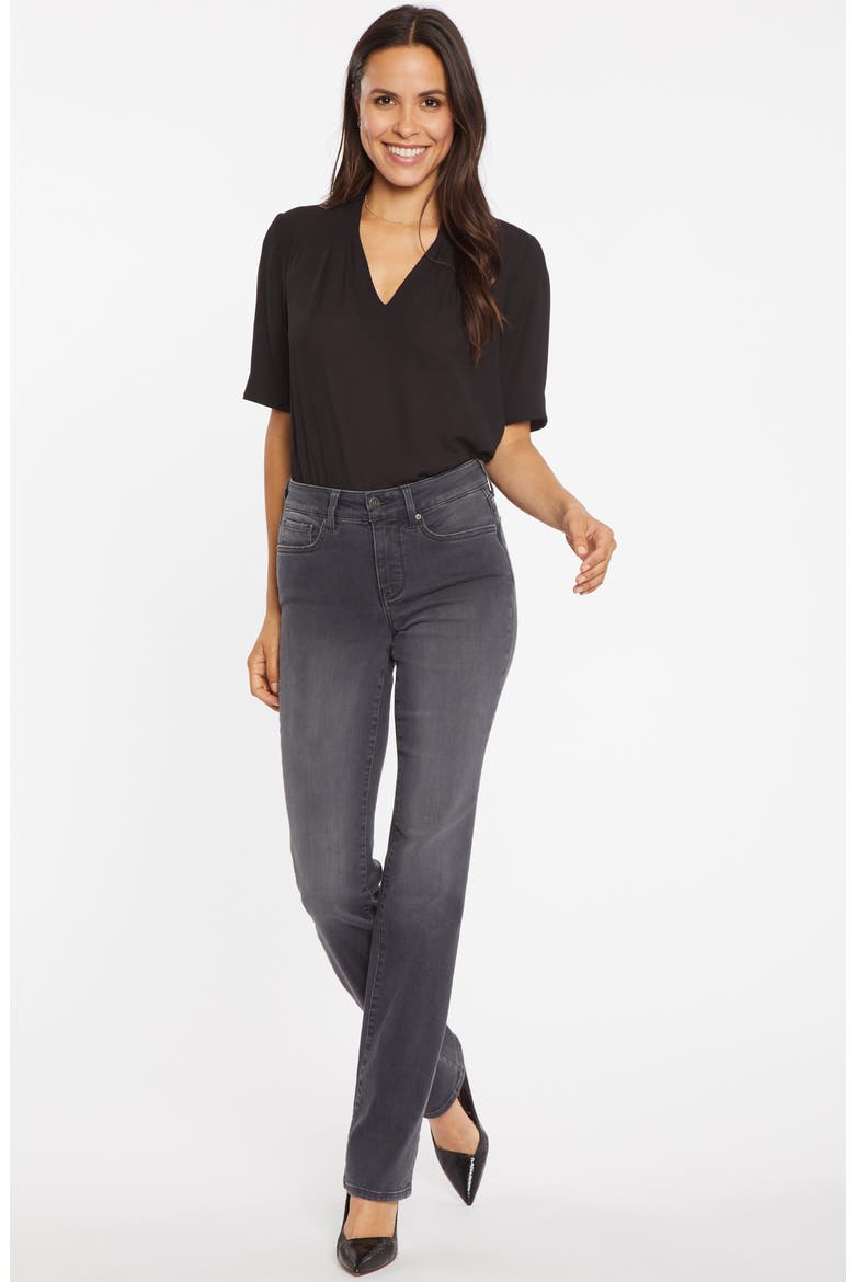 Marilyn Straight Leg Jeans, Alternate, color, GILT
