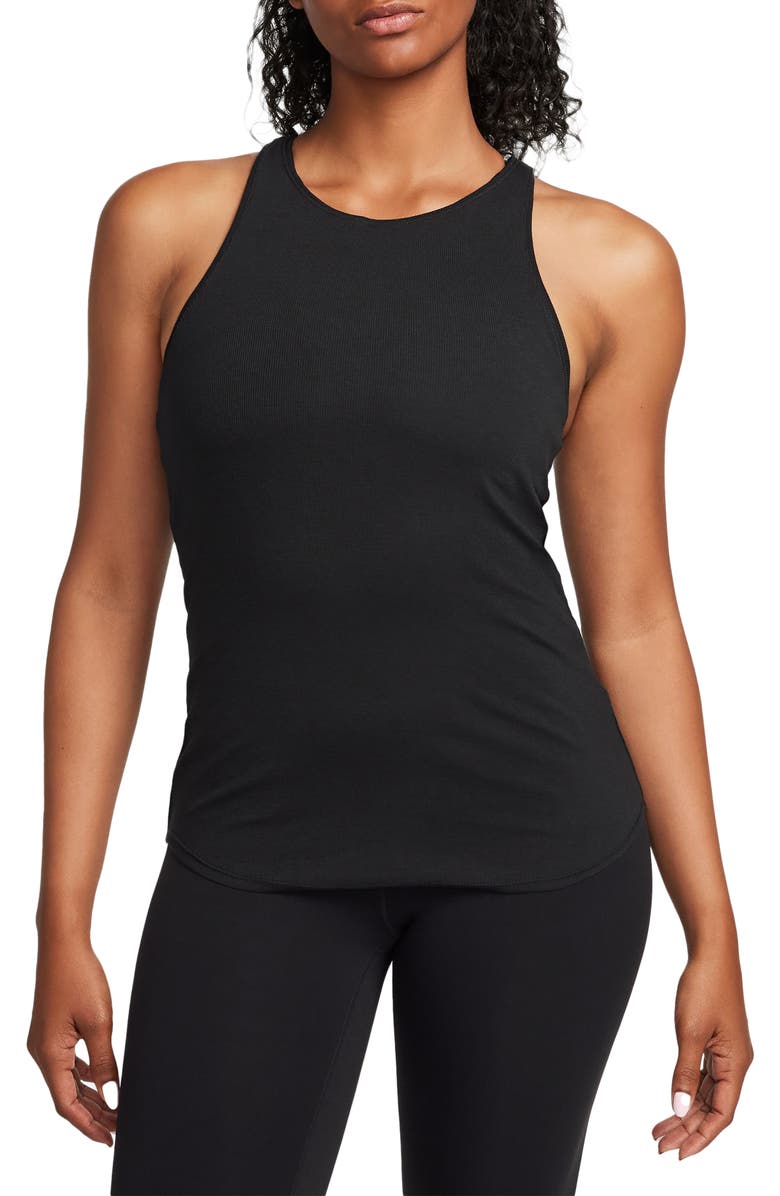 Nike Yoga Luxe Rib Tank Top, Main, color, 
