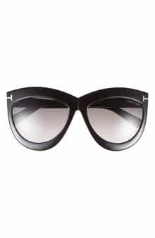 TOM FORD Doris 59mm Shield Sunglasses