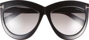 TOM FORD Doris 59mm Shield Sunglasses