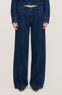 DL1961 Isabel Aura Relaxed Wide Leg Jeans