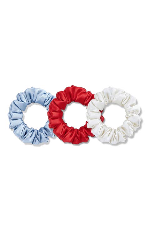 Pure Silk 3-Pack Scrunchies
