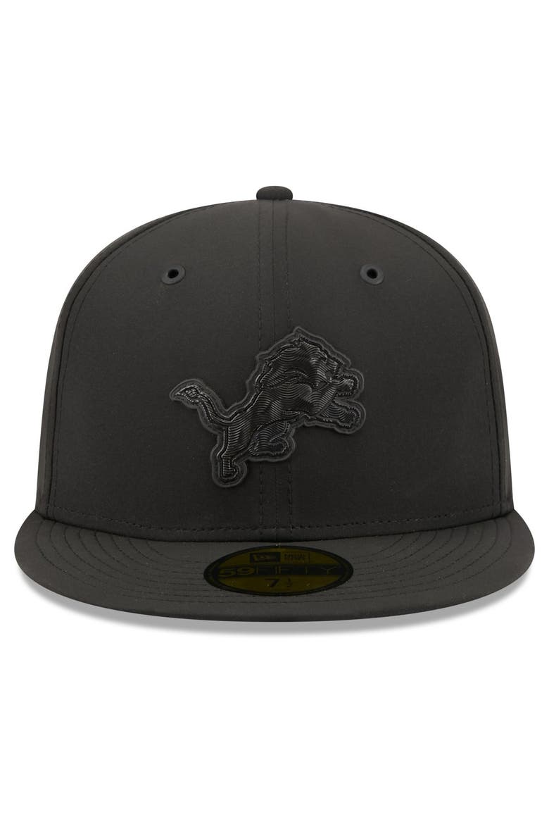 Men's New Era Black Detroit Lions 2026 Sideline 59FIFTY Fitted Hat, Alternate, color, Black