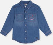 Deux par Deux Ivy Classic Relaxed Timeless Denim Shirt
