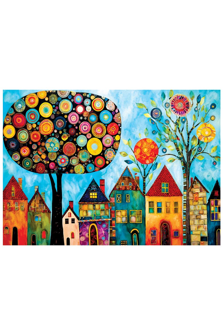 My Happy Place 500 Piece Jigsaw Puzzle, Alternate, color, Multicolor