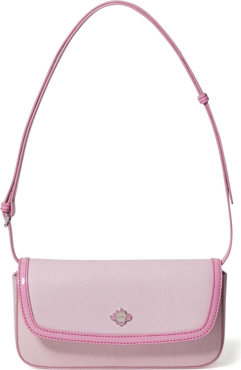 Oryany Moroccan Denim Print Leather Crossbody Phone Wallet, Main, color,