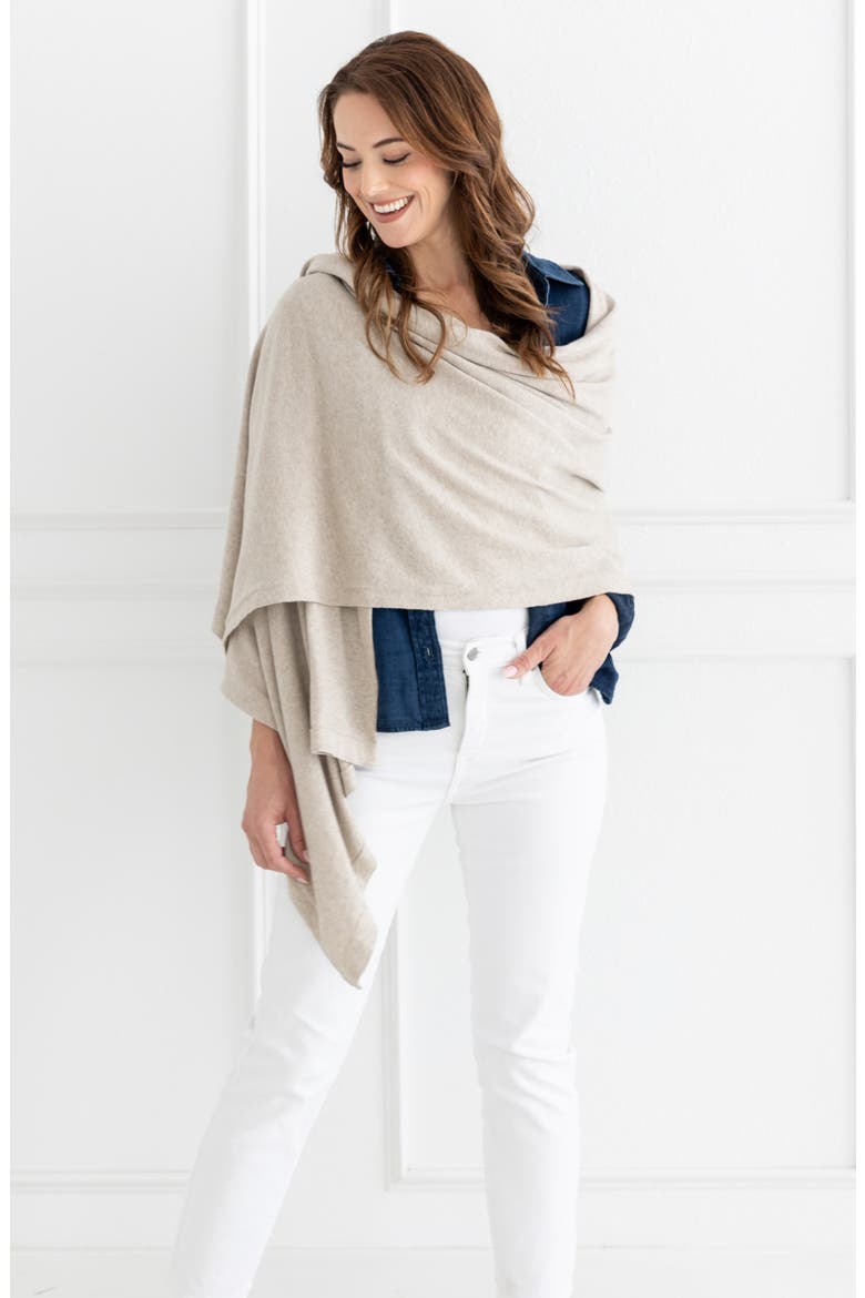 The Dreamsoft Travel Scarf, Alternate, color, BIRCH