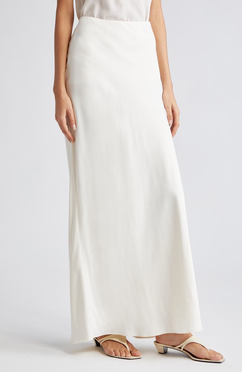 Róhe Satin Maxi Skirt, Alternate, color,