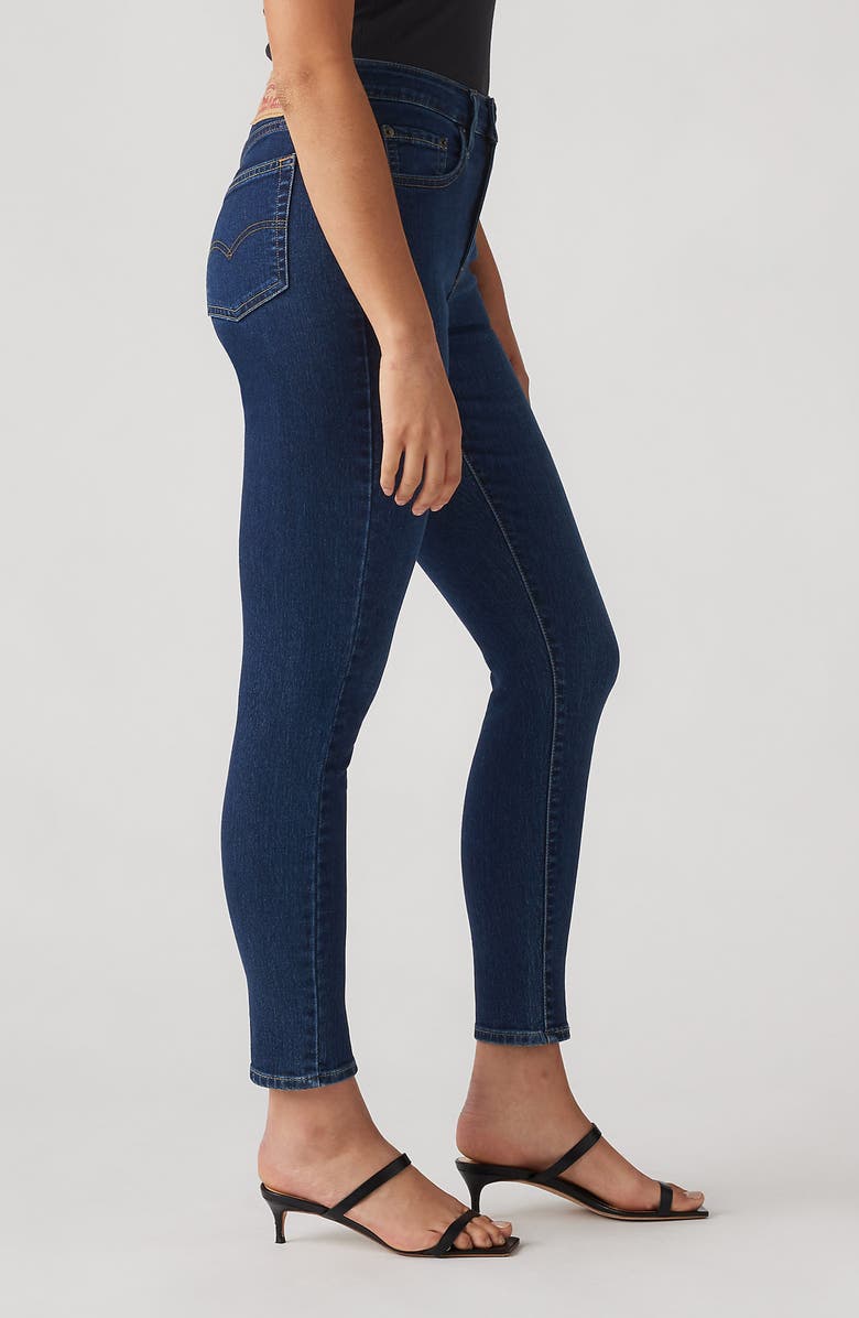 Levi's<sup>®</sup> 721 High Waist Ankle Skinny Jeans, Alternate, color, Eternal Indigo Drk Bright