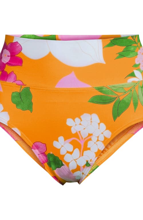 LANDS' END LANDS' END CHLORINE RESISTANT PINCHLESS HIGH WAISTED BIKINI BOTTOMS