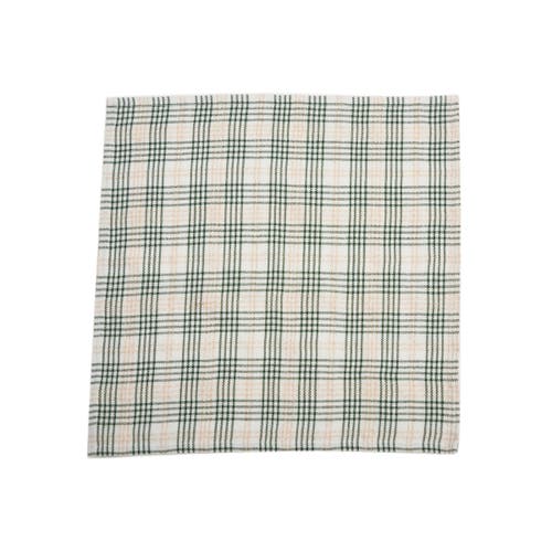 C & F Home C&f Home Sage & Gold Plaid Napkin Set Of 6 In Green