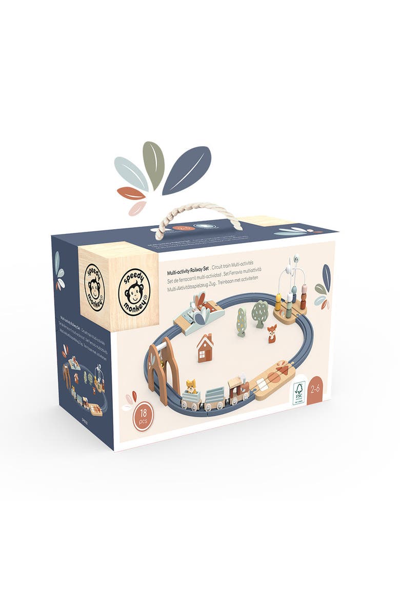 Multi-Activity Railway Set, Alternate, color, Multi