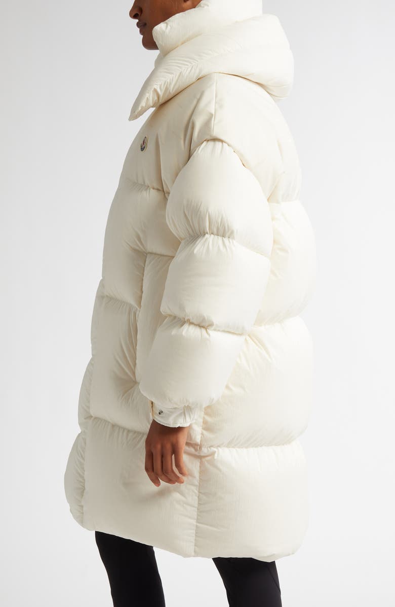 Moncler Verone Longline Down Puffer Parka, Alternate, color, 
