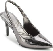 KARL LAGERFELD PARIS Rosalyn Slingback Pointed Toe Pump