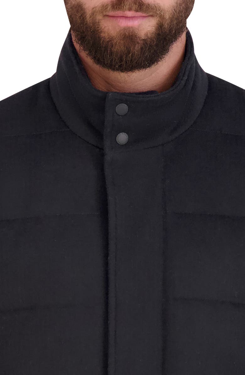 Cole Haan Padded Down Wool Blend Jacket, Alternate, color, 