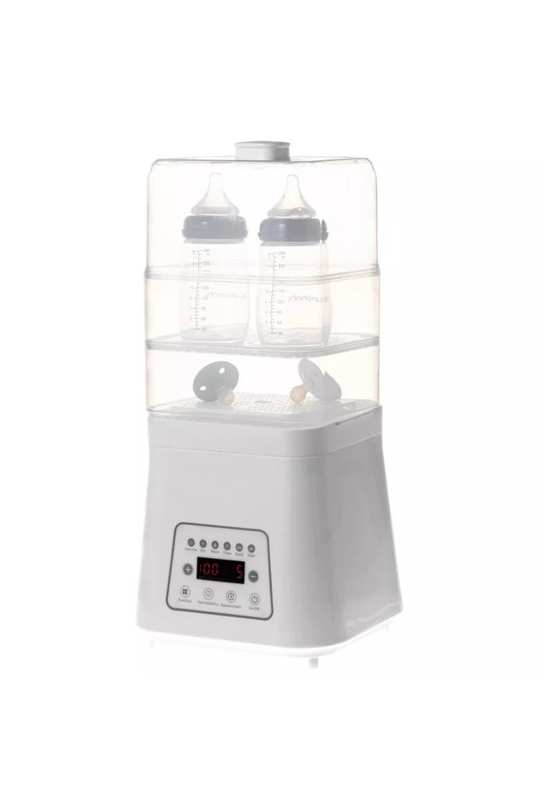 Premium Fast Baby Bottle Sterilizer and Dryer, Alternate, color, White