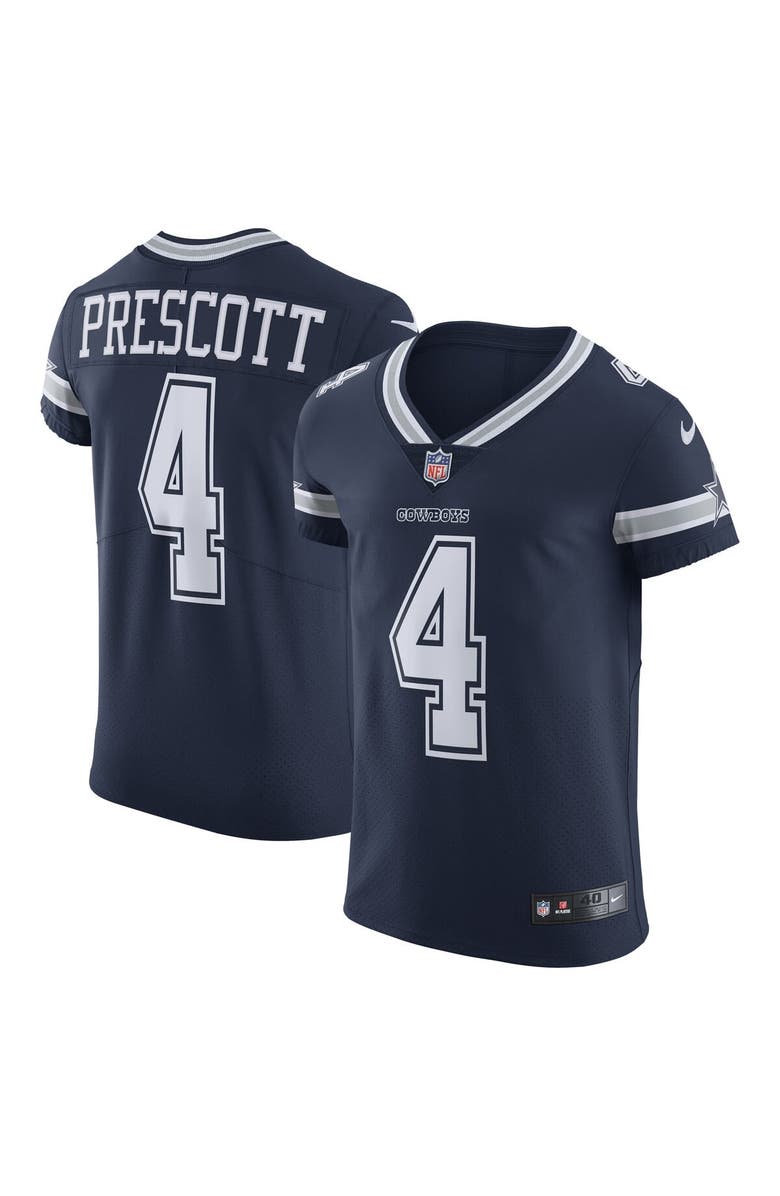 Nike Men's Nike Dak Prescott Navy Dallas Cowboys Vapor Elite Player Team Jersey, Main, color, Navy
