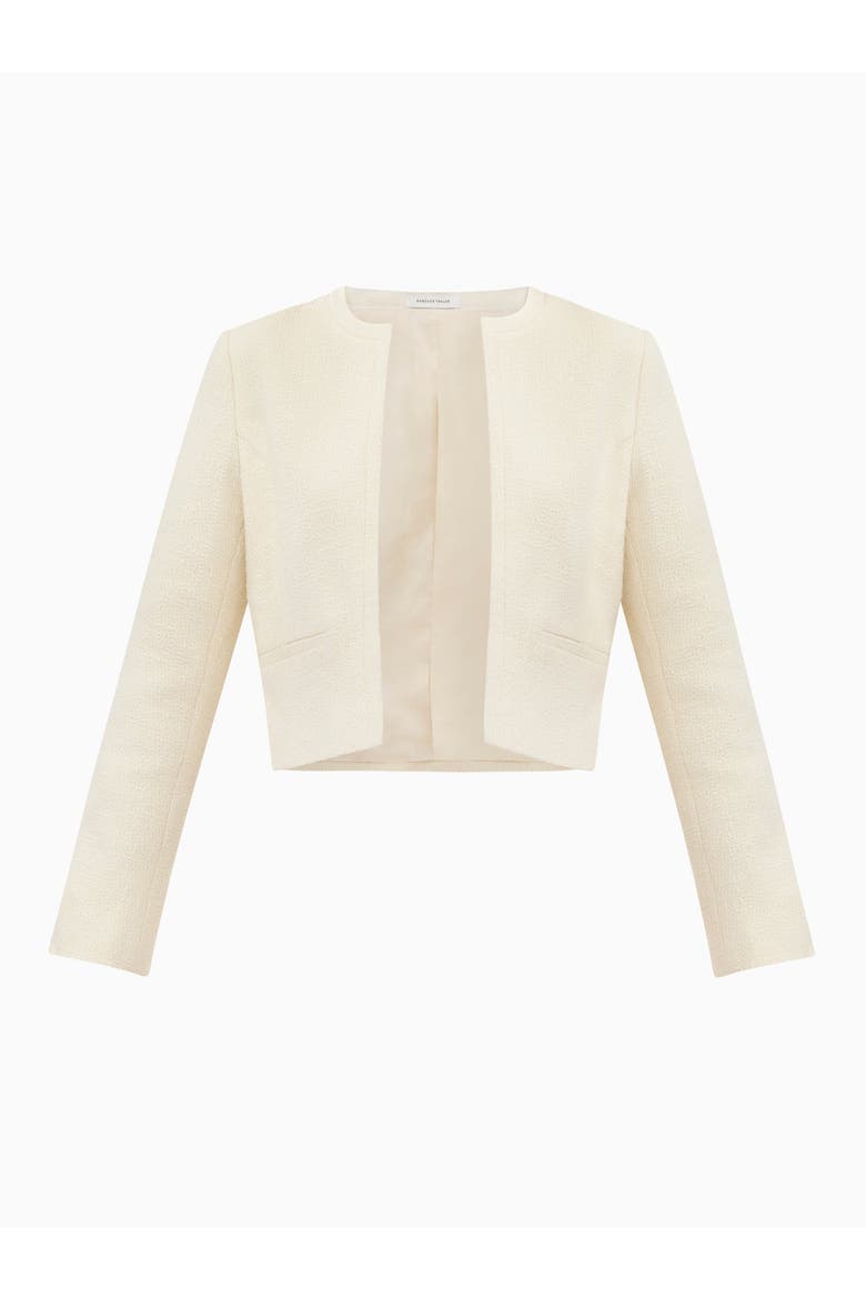 Margot Tweed Jacket, Alternate, color, Cream