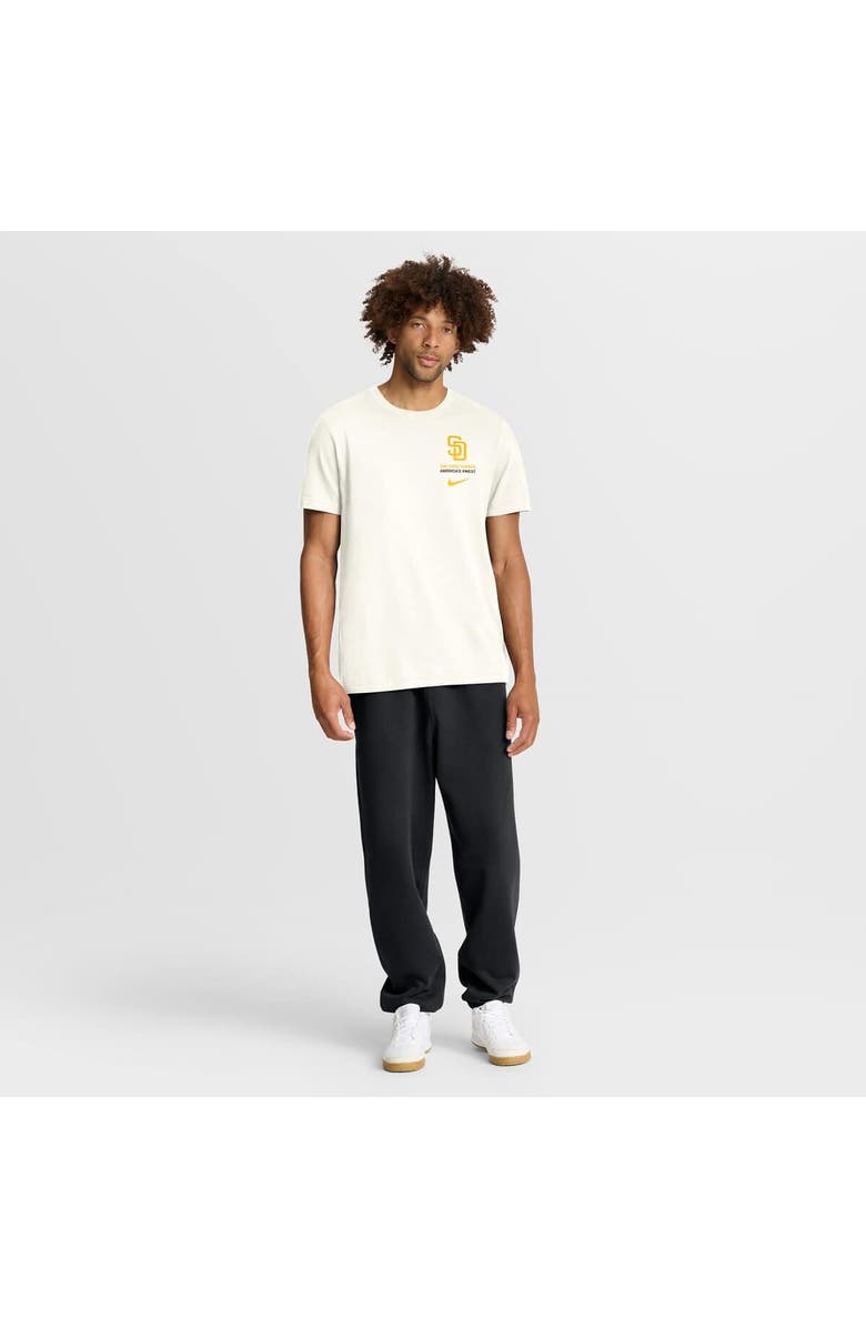 Nike Men's Nike Cream San Diego Padres Primetime 2-Hit T-Shirt, Alternate, color, Cream