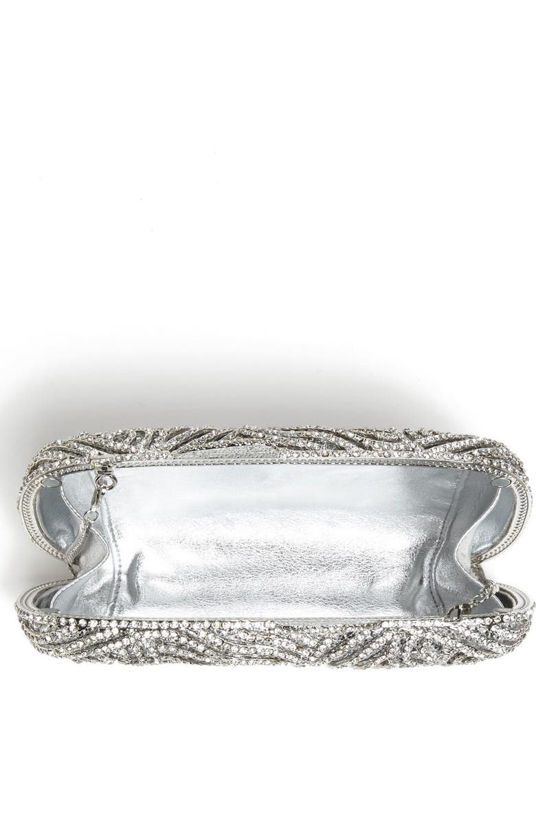 ZZDNU Natasha Couture Tasha 'Crystal Swirl' Clutch, Alternate, color,
