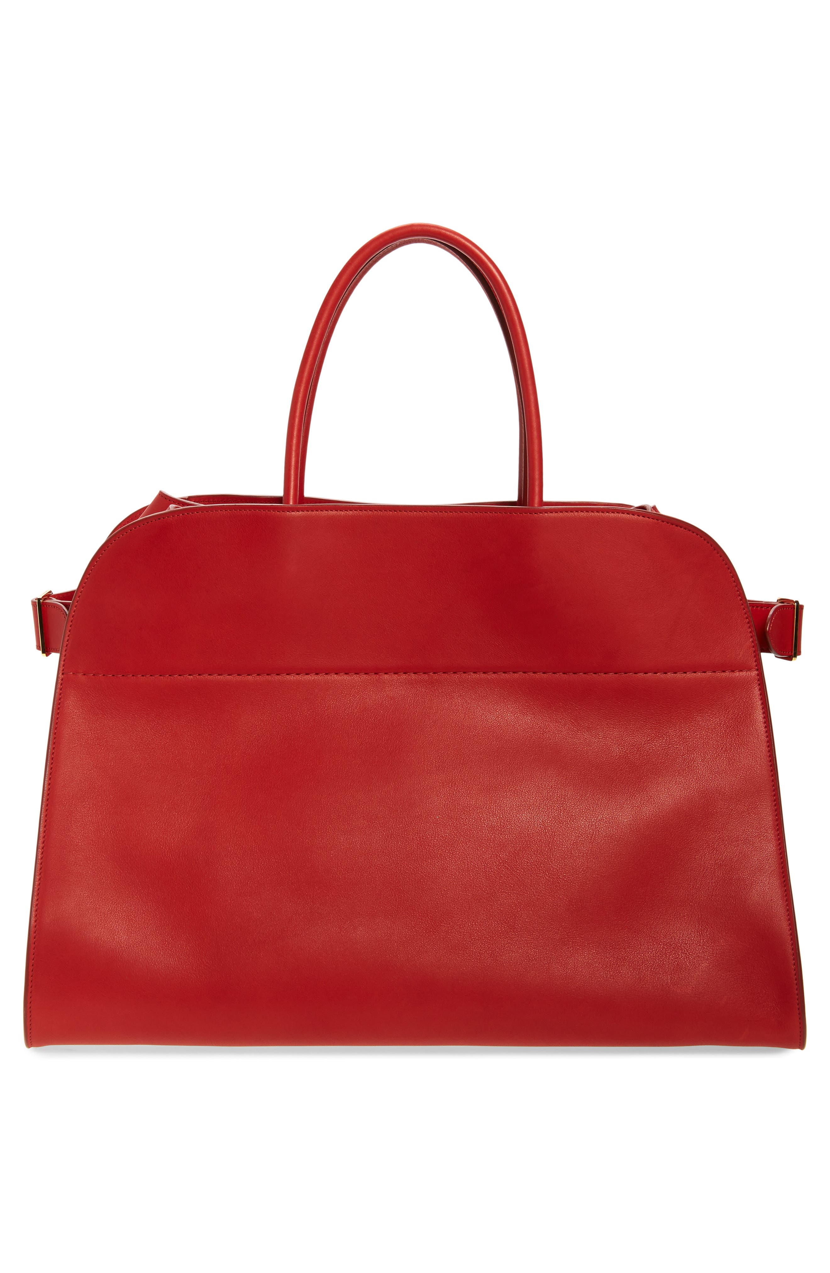 The Row Margaux 17 Leather Bag, Alternate, color, 