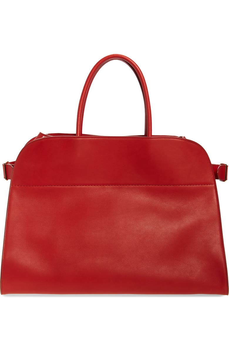 The Row Margaux 17 Leather Bag, Alternate, color,