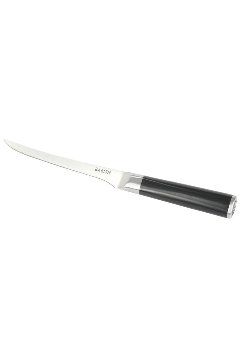 High Carbon 1.4116 German Steel 7 Inch Boning Knife, Alternate, color, Silver
