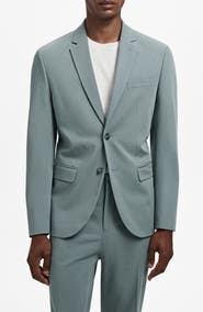 MANGO Slim Fit Suit Jacket