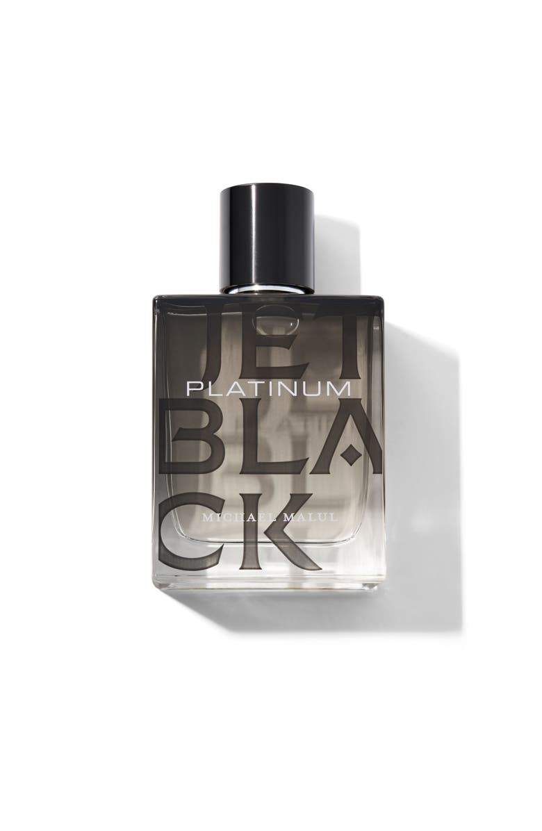 Michael Malul Jet Black Platinum Eau de Parfum, Main, color, 100Ml