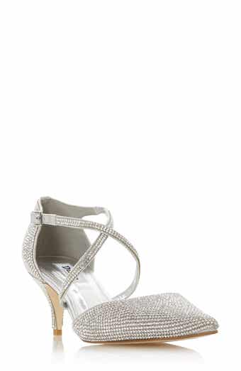 Dune London Captivates Rhinestone Pointed Toe Pump