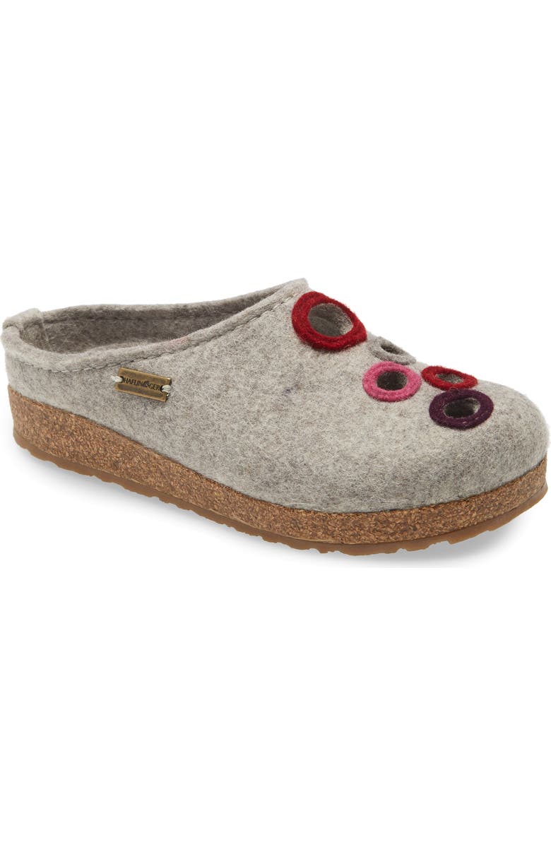 Haflinger Bubble Wool Slipper, Main, color,
