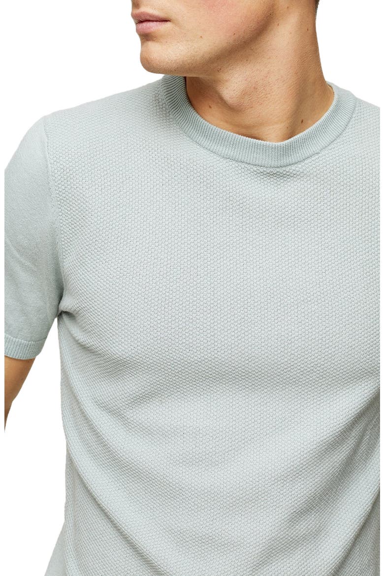 Sweater Knit T-Shirt, Alternate, color, GREEN
