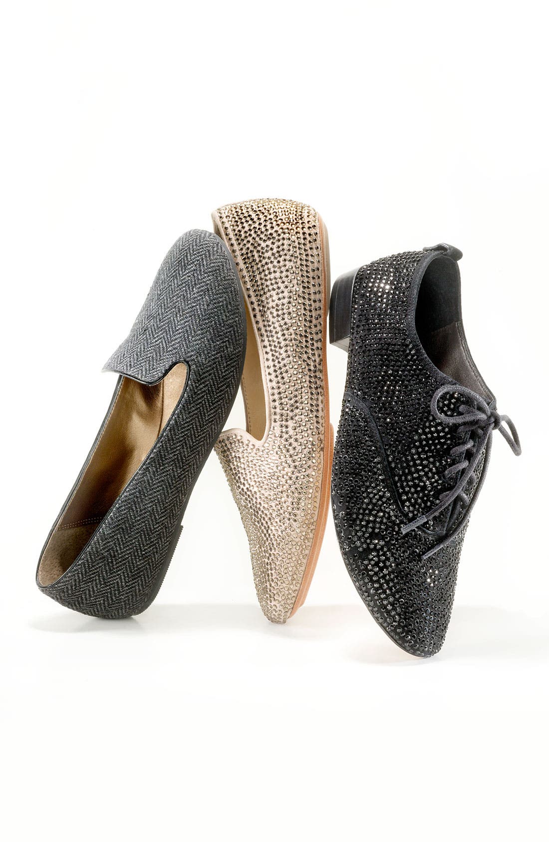 'Jazzy' Oxford, Alternate, color, BLACK