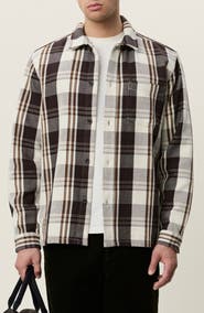 Les Deux Structured Check Overshirt