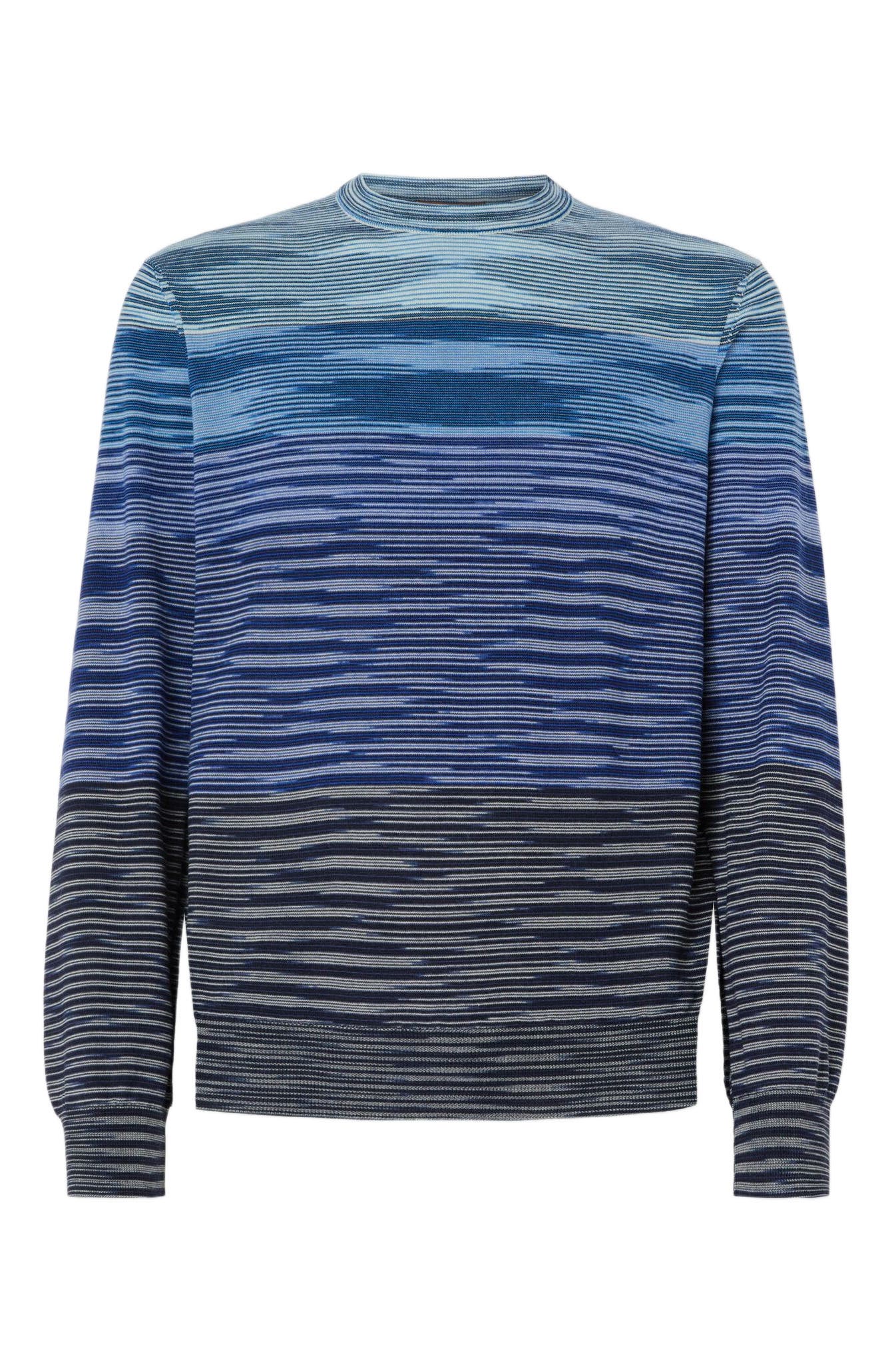 Crew Neck Sweater In Pure Flame Wool - image 2